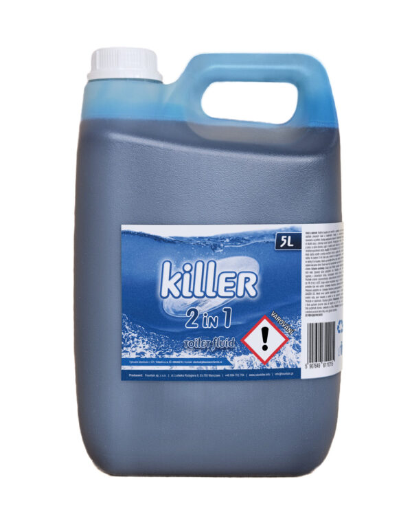 Killer 2v1 rozkladová a sanitární chemie 5L